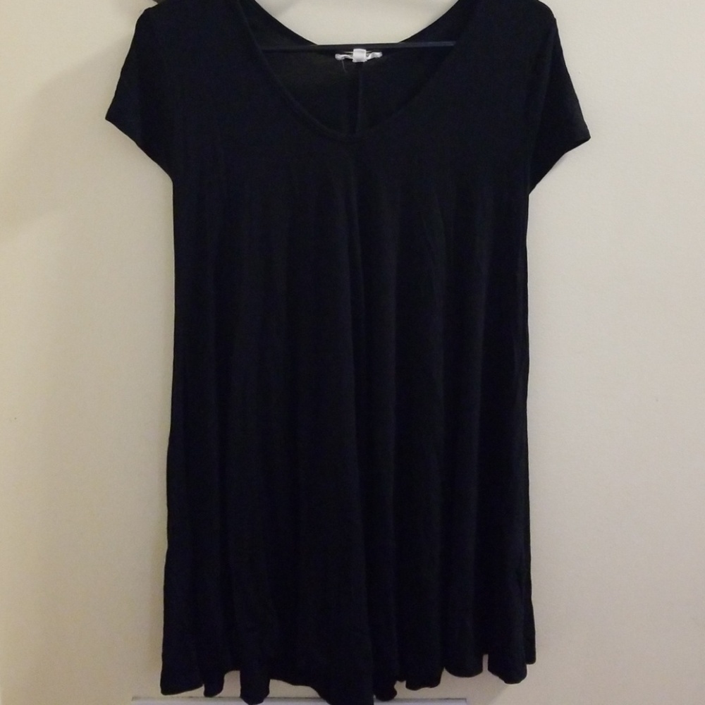 Black swing dress